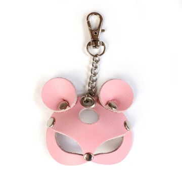 Брелок на карабине для ключей Art of Sex Mouse розовый