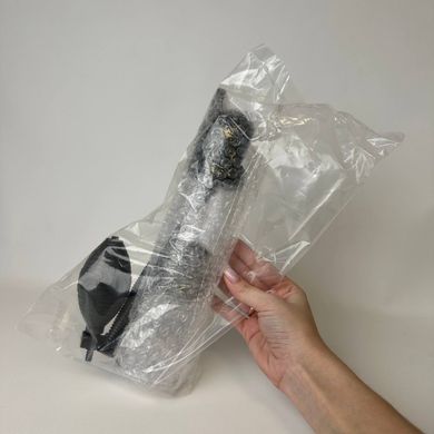 Вакуумная помпа дял члена Men Powerup со стрелочным манометром и ручной «грушей» - фото