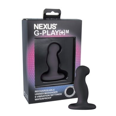 Nexus G-Play Plus - массажер простаты M Black - фото