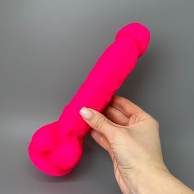 Фаллоимитатор с вибрацией SilexD Vetus Vibro Pink MODEL 1 size 8in (20 см) - фото