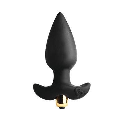 Butt Throb - анальна вібропробка Rocks Off чорна - 4,2 см - фото