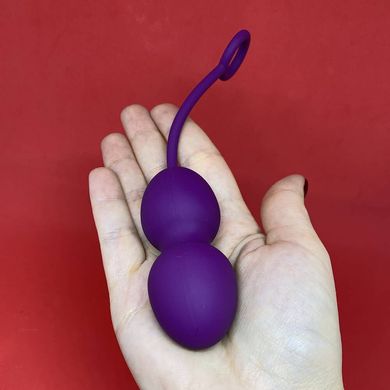 Svakom Nova Ball - набор вагинальных шариков фиолетовый - фото