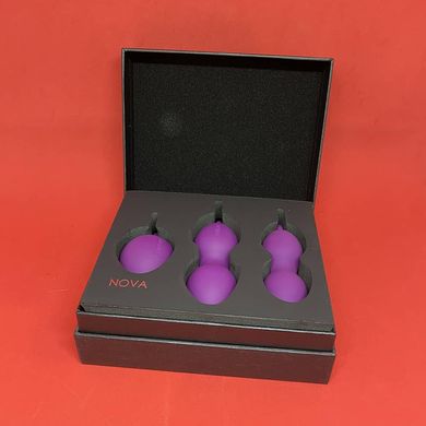 Svakom Nova Ball - набір вагінальних кульок фіолетовий - фото