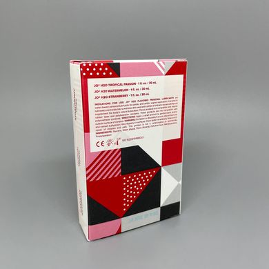 Оральная смазка System JO Flavors Limited Edition Tri-Me Triple Pack - набор фруктовых вкусов - фото