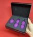Svakom Nova Ball - набір вагінальних кульок фіолетовий - фото товару
