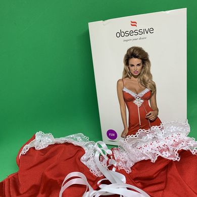 Еротична новорічна сукня-сорочка OBSESSIVE S/M
