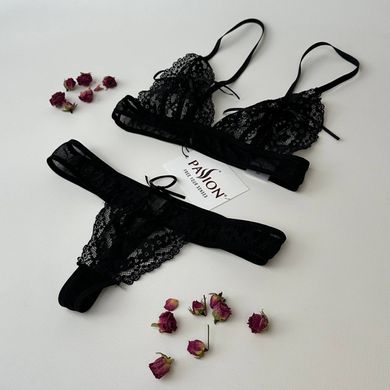 Комплект белья Passion ERZA SET black S/M - фото
