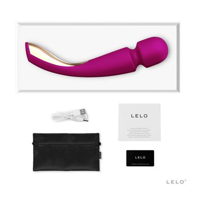 Вібромасажер LELO Smart Wand 2 Medium Deep Rose фіолетовий - фото