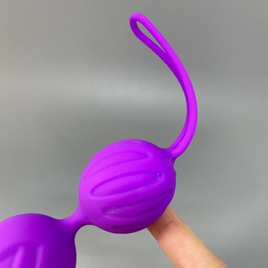 Вагинальные шарики Geisha Lastic Balls - S фиолетовые - фото