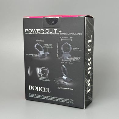 Виброкольцо + USB зарядка Dorcel Power Clit Plus (повреждена упаковка) - фото