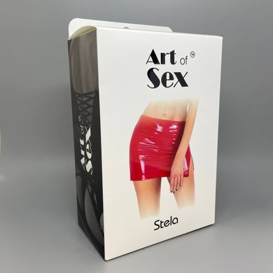 Виниловая юбка Art of Sex Stella черная XS-M