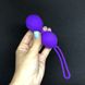 Вагінальні кульки Geisha Lastic Balls - S фіолетові - фото товару