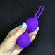 Вагінальні кульки Geisha Lastic Balls - S фіолетові - фото товару