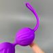 Вагинальные шарики Geisha Lastic Balls - S фиолетовые - фото товара
