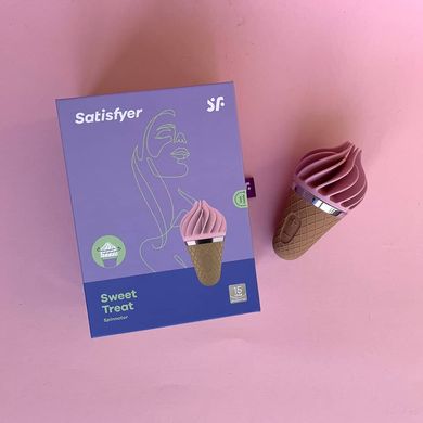 Клиторальный стимулятор Satisfyer Lay-On Sweet Treat розовый - фото
