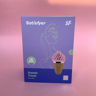 Кліторальний стимулятор Satisfyer Lay-On Sweet Treat рожевий - фото