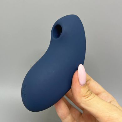 Satisfyer Vulva Lover 2 Blue - вакуумний кліторальний вібратор - фото