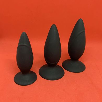 Набор анальных пробок Pornhub Anal Training Kit (3 см, 3,6 см, 4 см) - фото