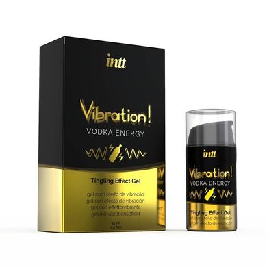 Intt Vibration Vodka - жидкий вибратор (15 мл) - фото