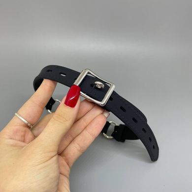 Кляп расширитель с кольцом Bad Kitty Ring Gag черный 4,5 см - фото