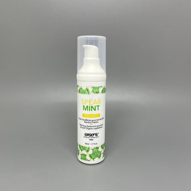 Согревающее съедобное массажное масло EXSENS Organic Spear Mint 50 мл - фото