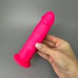 Рожевий фалоімітатор Silexd Robby (15 см) - фото