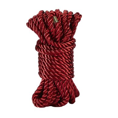 Мотузка для бондажу Zalo Bondage Rope Red (10 м) червона