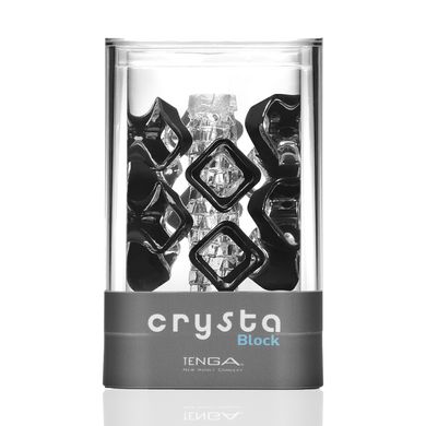 Мастурбатор для чоловіків TENGA Crysta block - фото