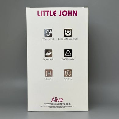 Маленький фаллоимитатор с мошонкой Alive Little John (14,6 см) - фото