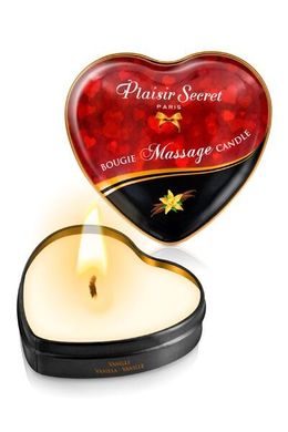 Масажна свічка Plaisirs Secrets ваніль (35 мл) - фото