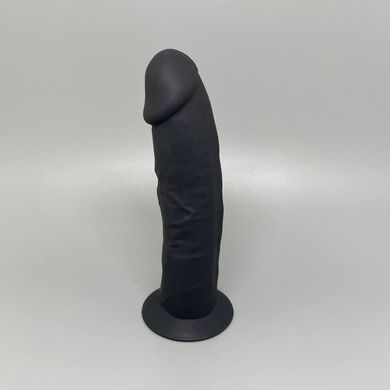 Фалоімітатор чорний Silexd Robby (15 см) - фото