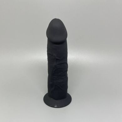 Фалоімітатор чорний Silexd Robby (15 см) - фото