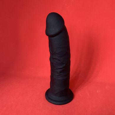Фаллоимитатор черный Silexd Robby (15 см) - фото