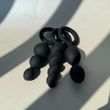 Satisfyer Plugs - набор анальных игрушек черный - фото