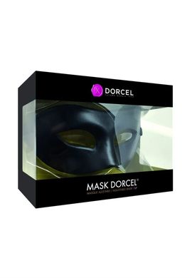 Формована маска на обличчя з екошкіри Dorcel
