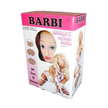 Секс-кукла надувная с вибрацией BOSS SERIES BARBI 3D Vibrating