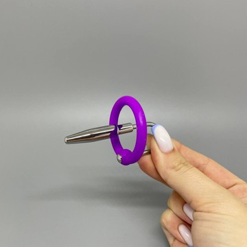 Уретральный стимулятор с силиконовым кольцом Orion Penis plug