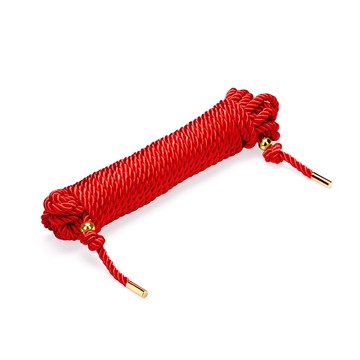 Веревка для бондажа Liebe Seele Shibari Rope Red (10 м)