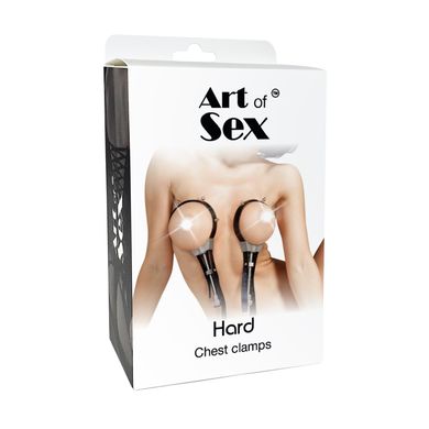 Затискачі для грудей із шипами Art of Sex Hard Chest clamps - фото