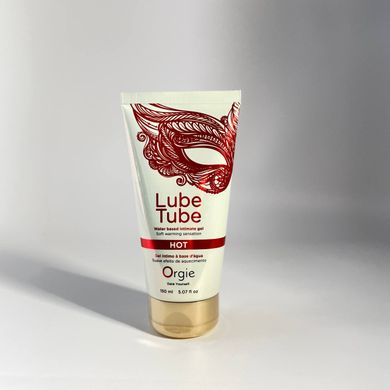 Согревающая смазка Orgie LUBE TUBE HOT (150 мл) - фото