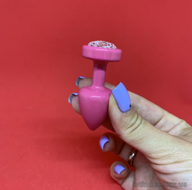 Пробка зі стразою Diogol Anni R Clover Pink (2,5 см) - фото
