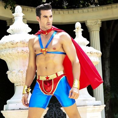 Еротичний костюм супермена для чоловіків "Готовий на все Стів"