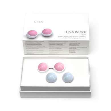 LELO Luna Beads Mini - набір вагінальних кульок - фото