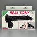 Рельєфний фалоімітатор чорний Real Body Real Tony (18 см) - фото товару